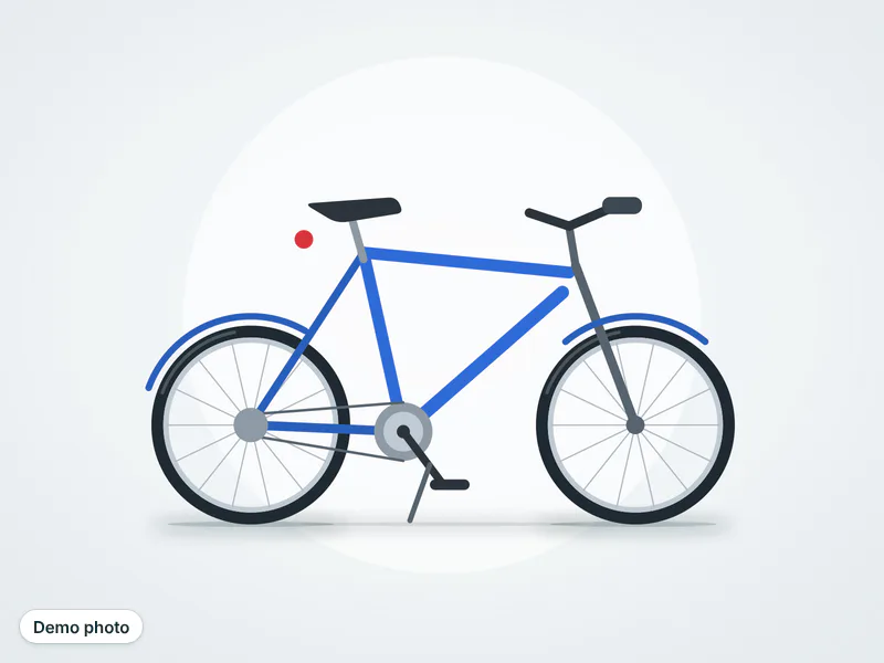 26 inch bicycle, red — تصویر 3