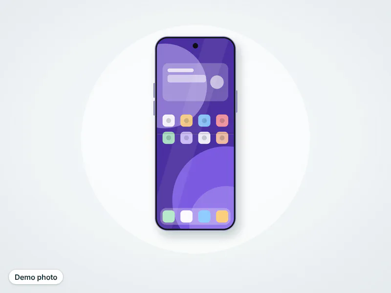Samsung Galaxy Z Flip 5 lavender — تصویر 3