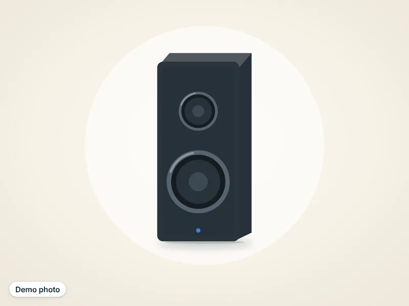 2.1 speaker system with subwoofer — photo 3