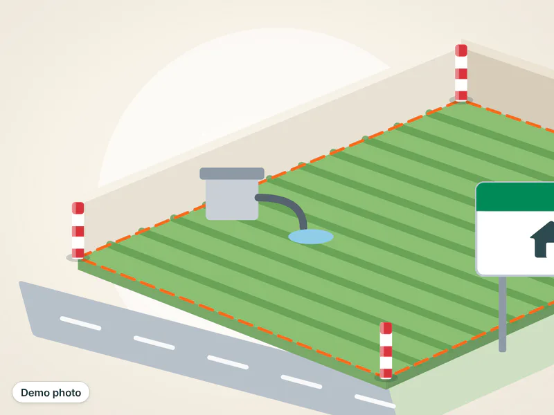 4 acre agricultural land with tube well — تصویر 2